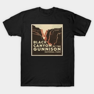 Vintage Black Canyon National Park T-Shirt